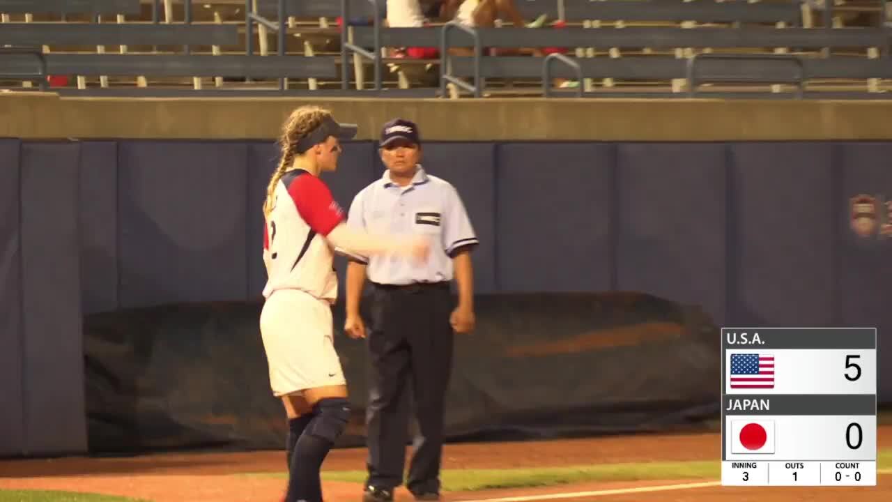 WBSC JWWC - USA vs Japan