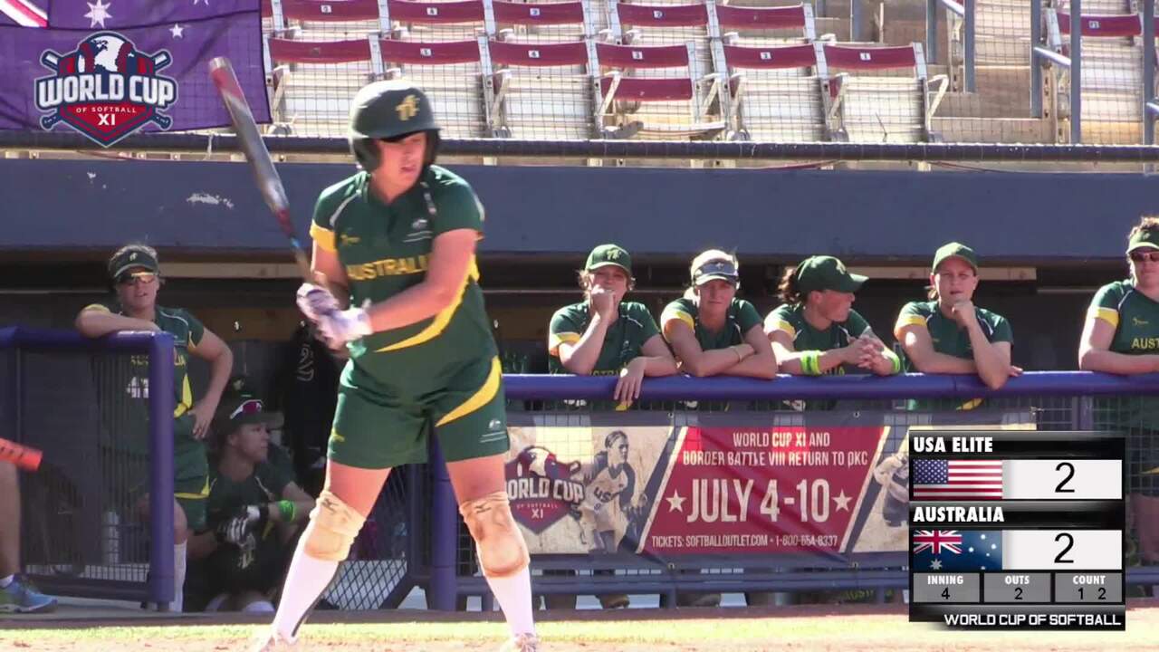 World Cup of Softball XI: USA Elite vs Australia