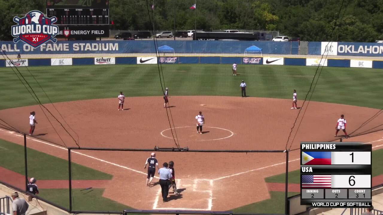 World Cup of Softball XI - USA vs Philippines