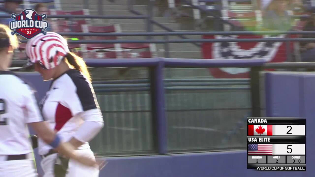 World Cup of Softball XI: USA Elite vs Canada