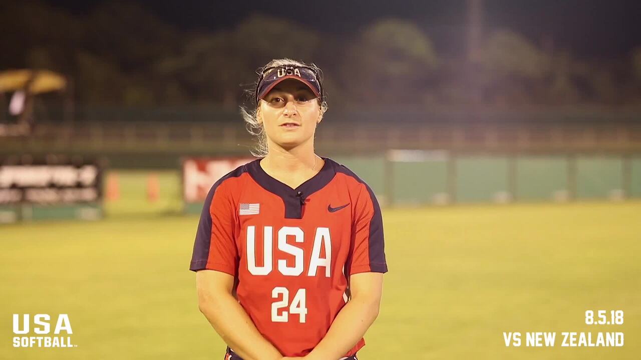 2018 WBSC World Championship - Netherlands and New Zealand post game