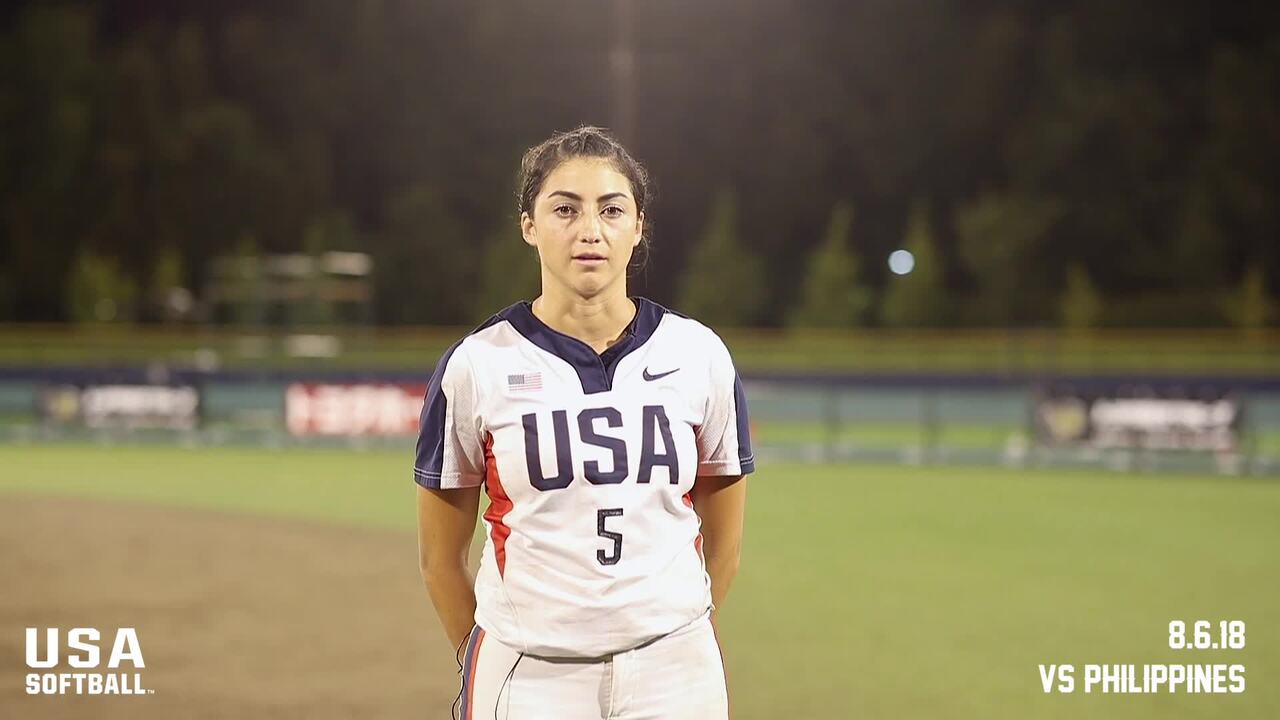 2018 WBSC World Championship - Philippines post game