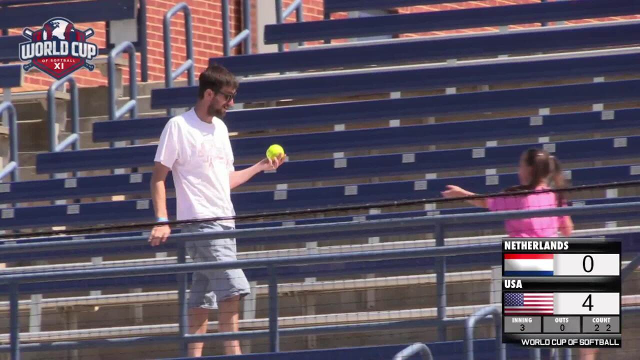 World Cup of Softball XI: USA vs Netherlands
