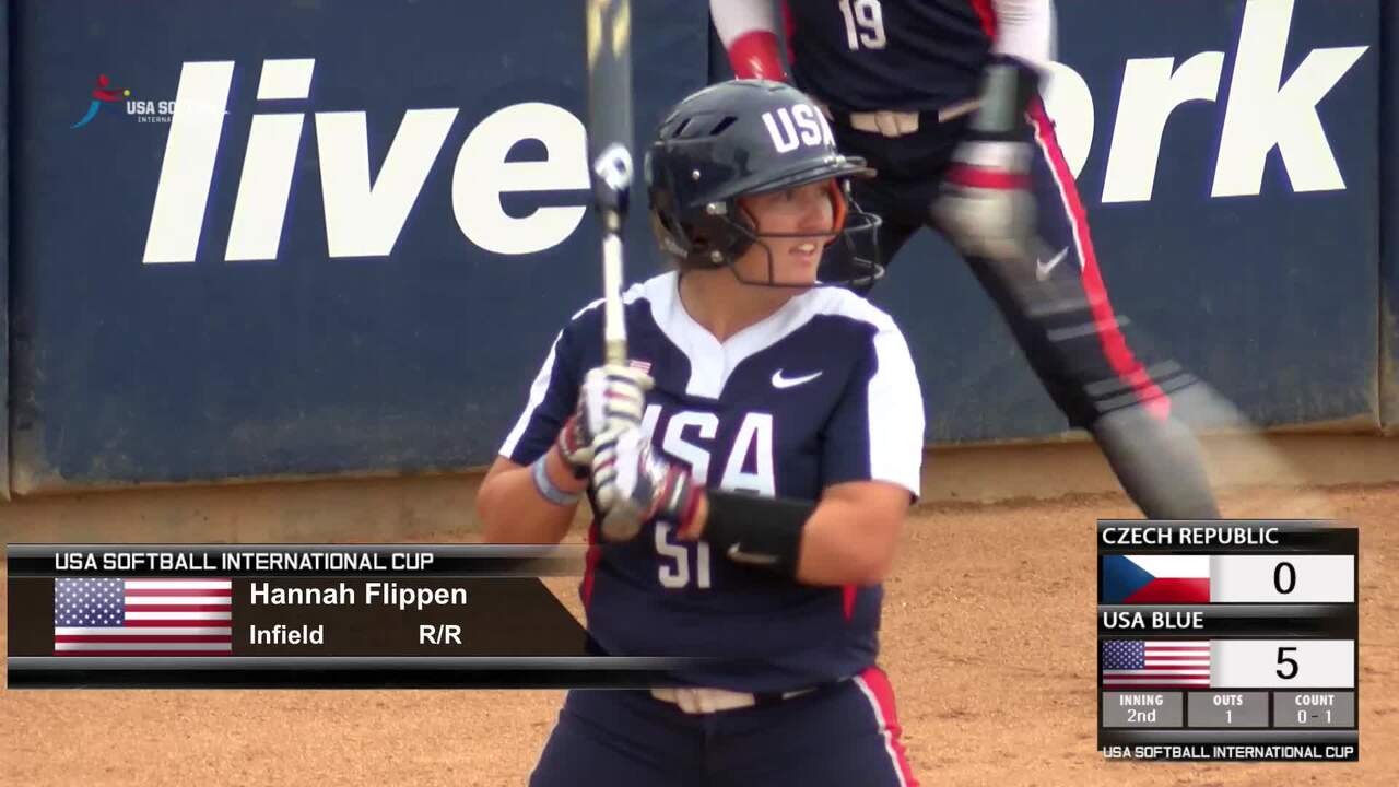 USA Softball International Cup - Czech Republic vs USA Blue