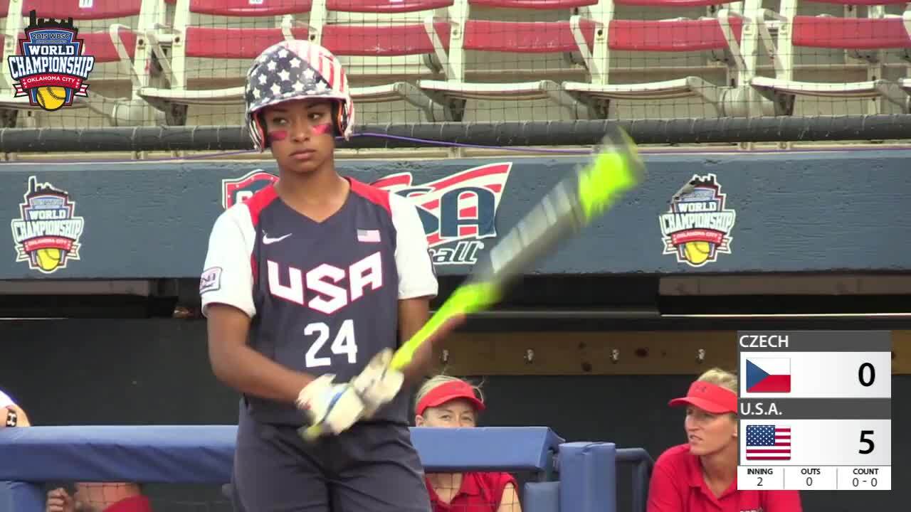 WBSC JWWC - Czech Republic vs USA