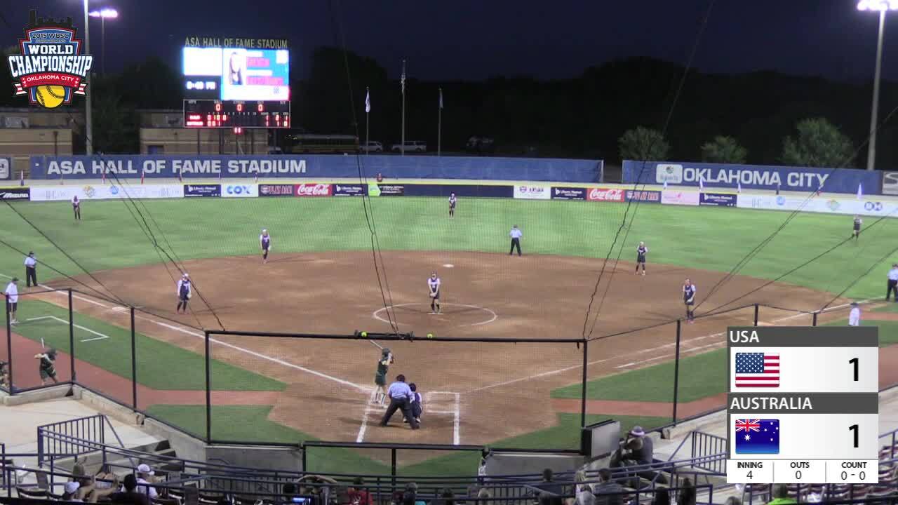 WBSC JWWC - USA vs Australia