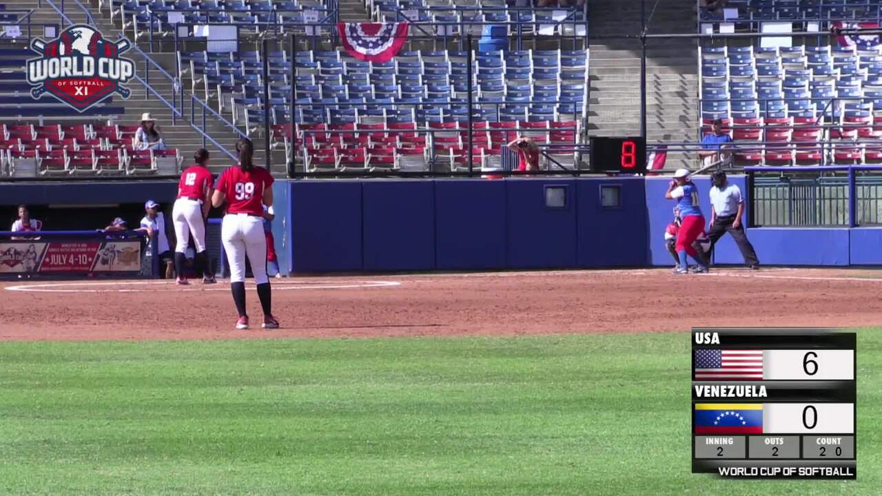 World Cup of Softball XI: USA vs Venezuela