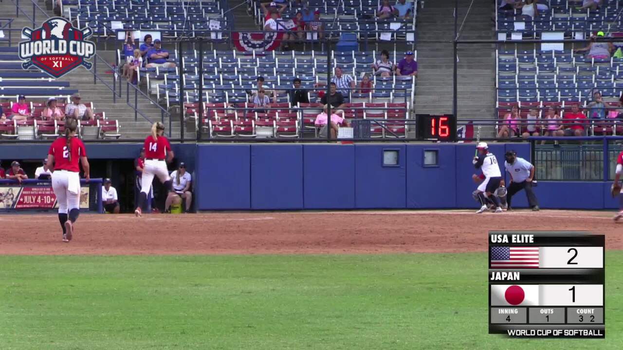 World Cup of Softball XI: USA Elite vs Japan