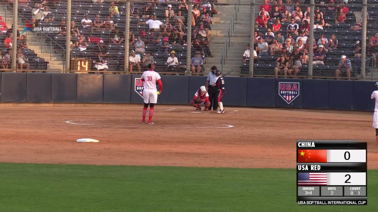 USA Softball International Cup - USA Red vs China