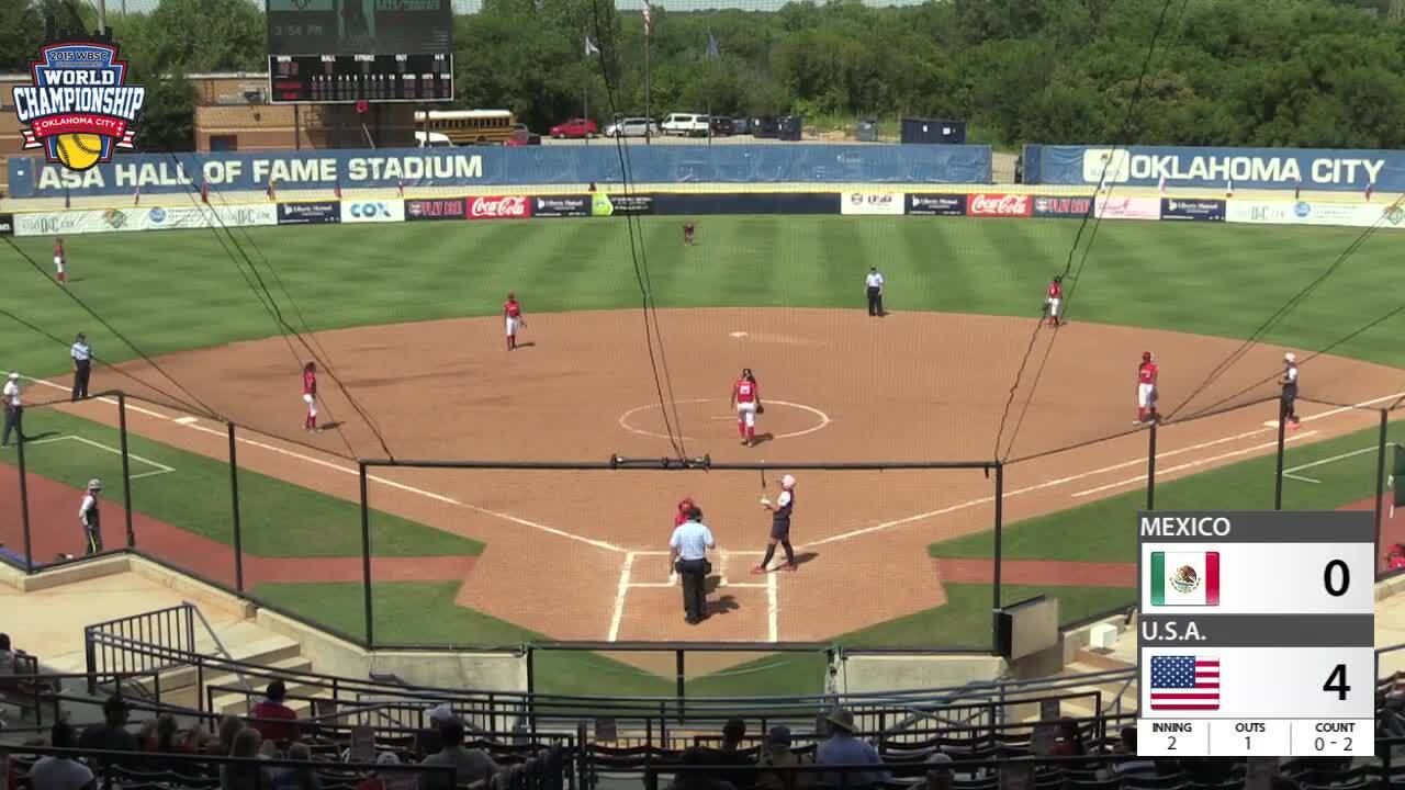 WBSC JWWC - Mexico vs USA