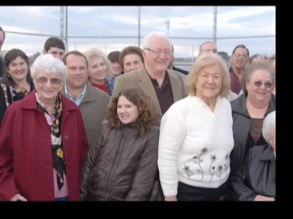 Bertha Ragan Tickey Softball Field Dedication.VOB