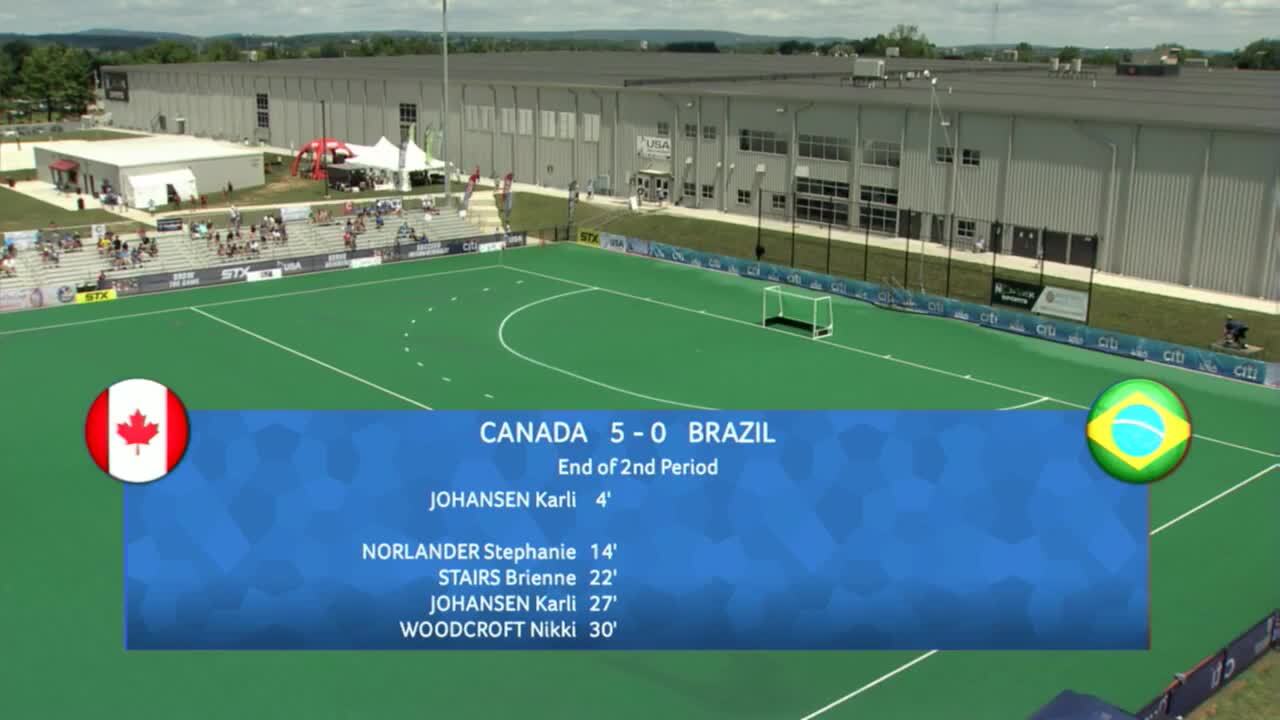 PAC Women - Canada vs. Brazil
