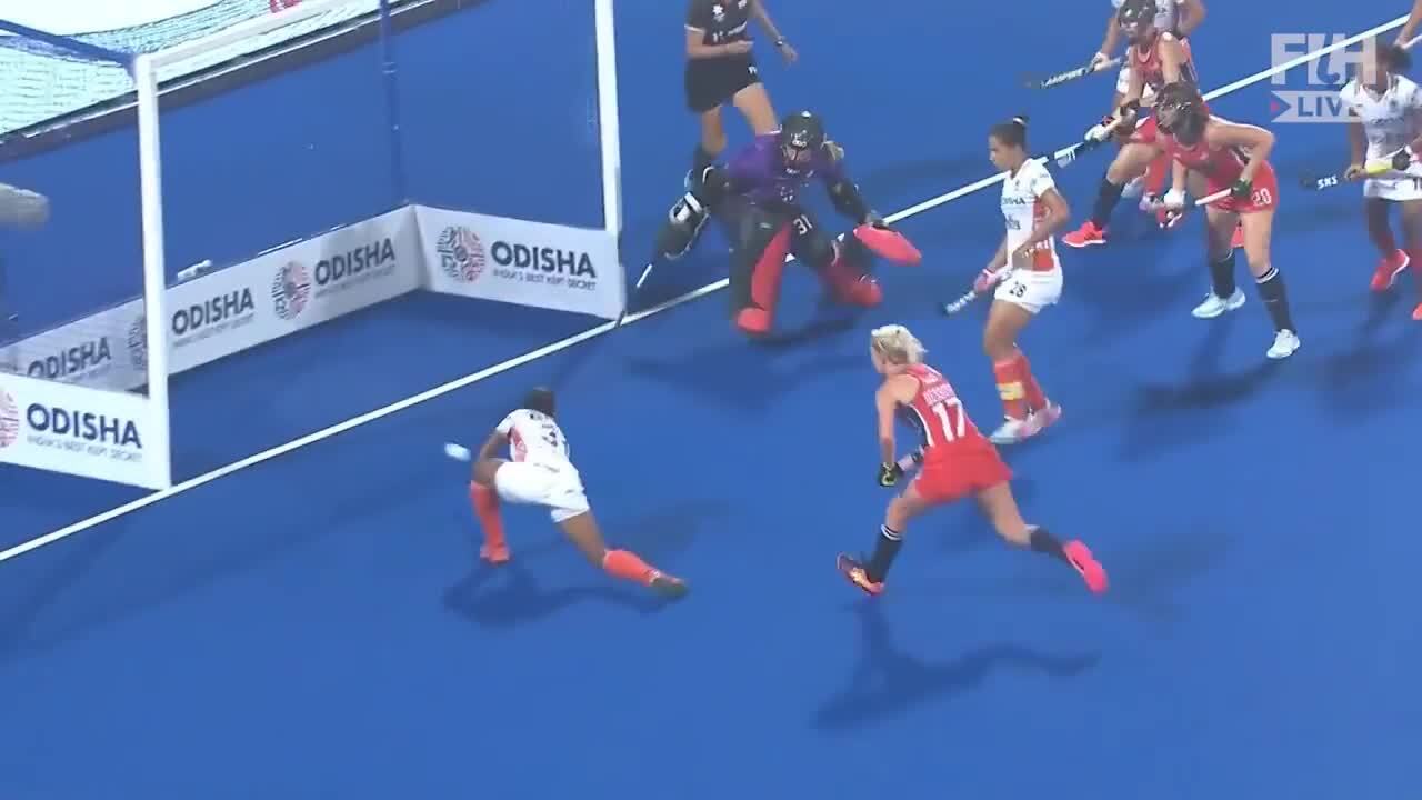 2019 FIH Hockey Olympic Qualifier- USWNT vs. India Game 1 Highlights