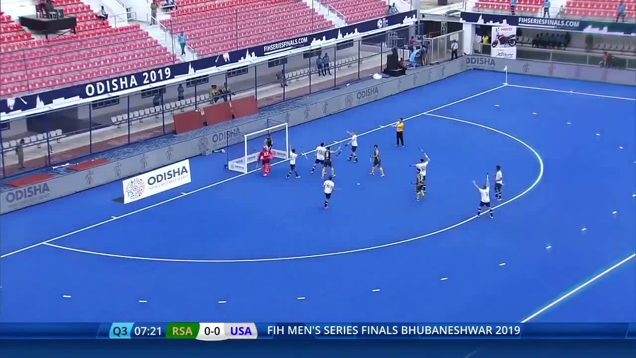 2019 FIH Series Finals: USA vs. South Africa Highlights