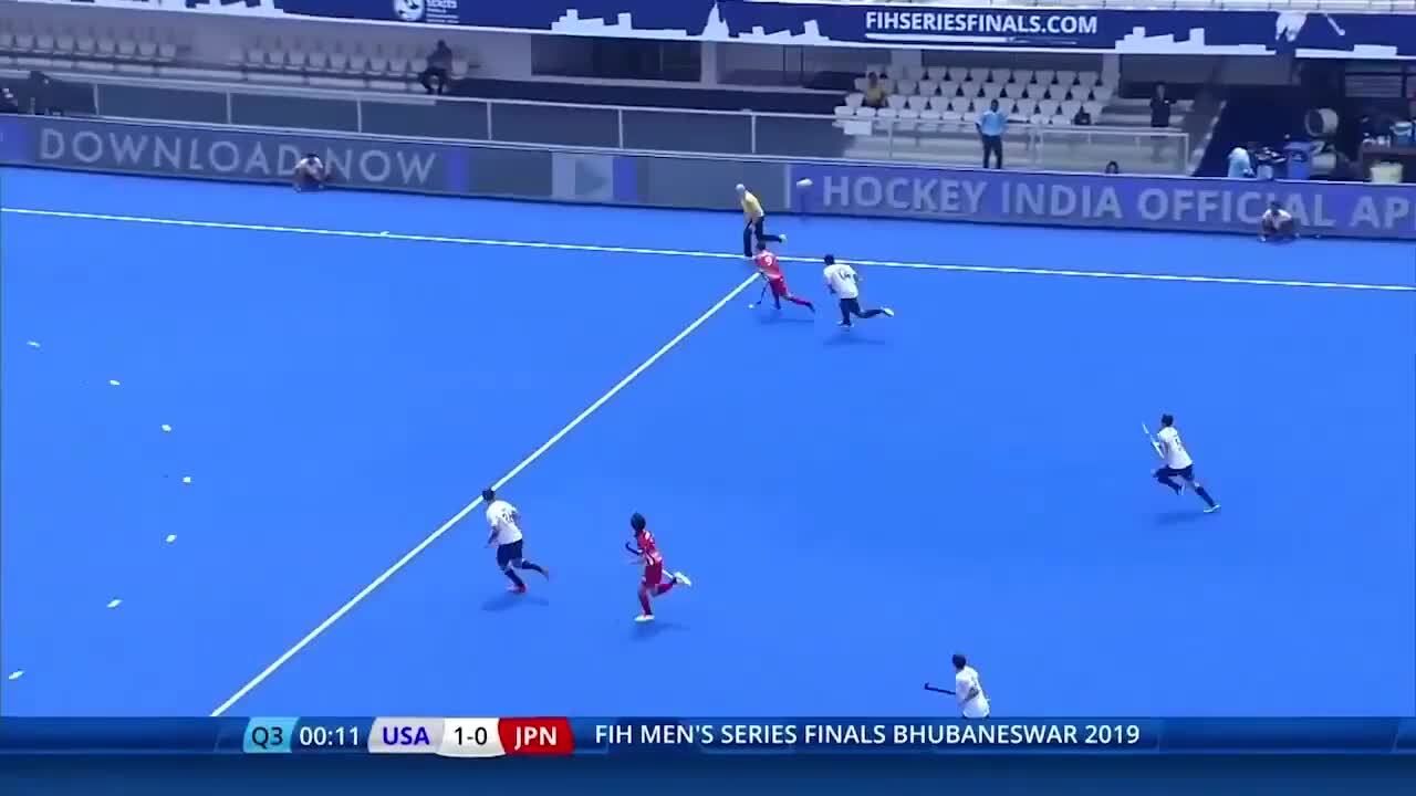 2019 FIH Series Finals: USA vs. Japan Bronze Medal Highlights