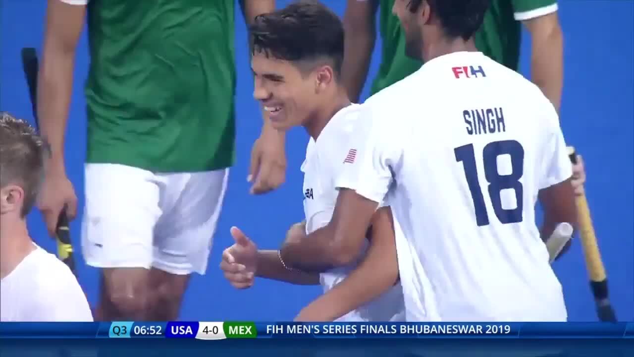 2019 FIH Series Finals: USA vs. Mexico Highlights