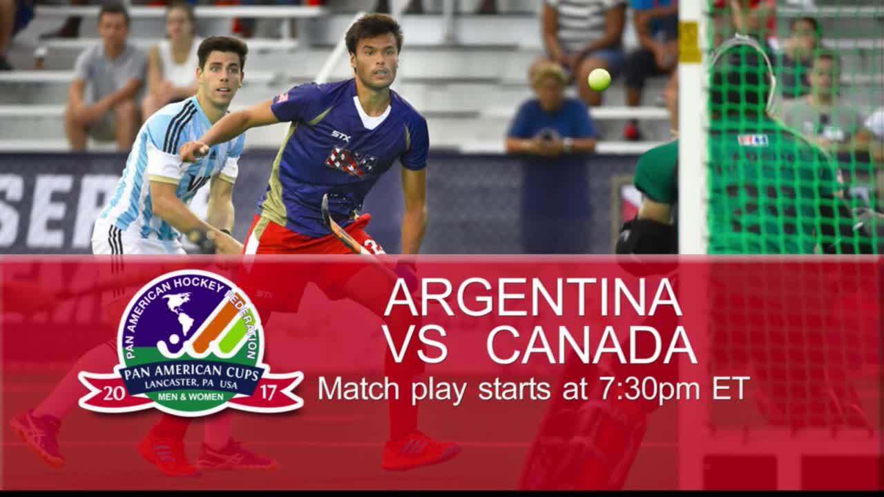 PAC Men - Argentina vs. Canada
