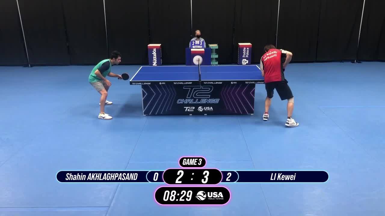 table tennis challenger series live scores
