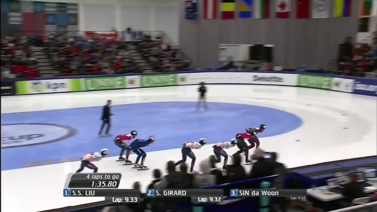 2016-17 World Cup Salt Lake City: John-Henry Kreuger 1500m Bronze Medal