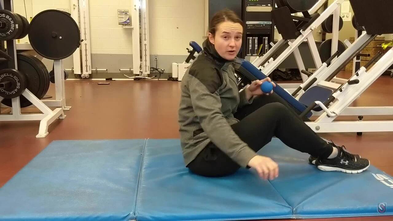 Foam Rolling Posterior Shoulder