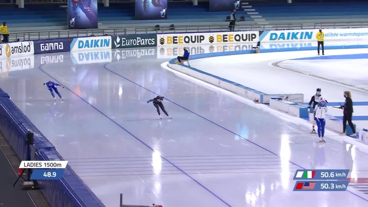 WC1 Brittany Bowe GOLD 1500m