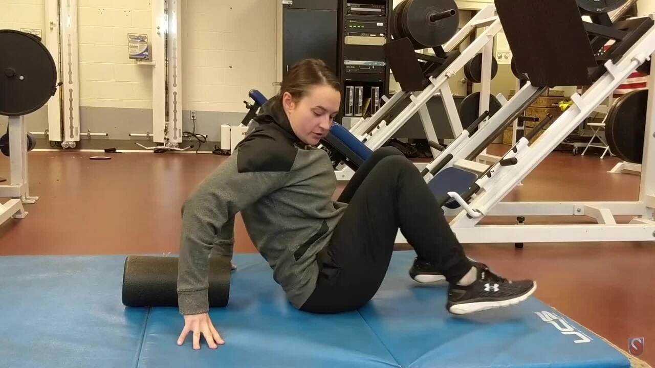 Foam Rolling- Lumbar and Thoracic Spine, Option 1