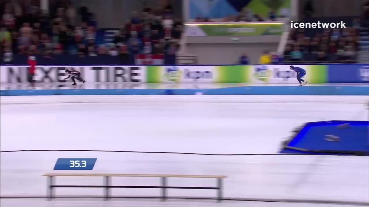 Brittany Bowe 1000m Bronze World Cup Heerenveen