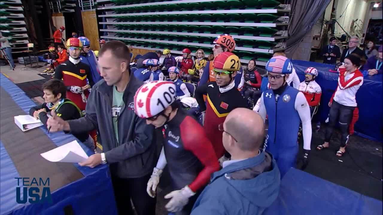 500m Preliminary Round | Apolo Ohno Invitational | Team USA