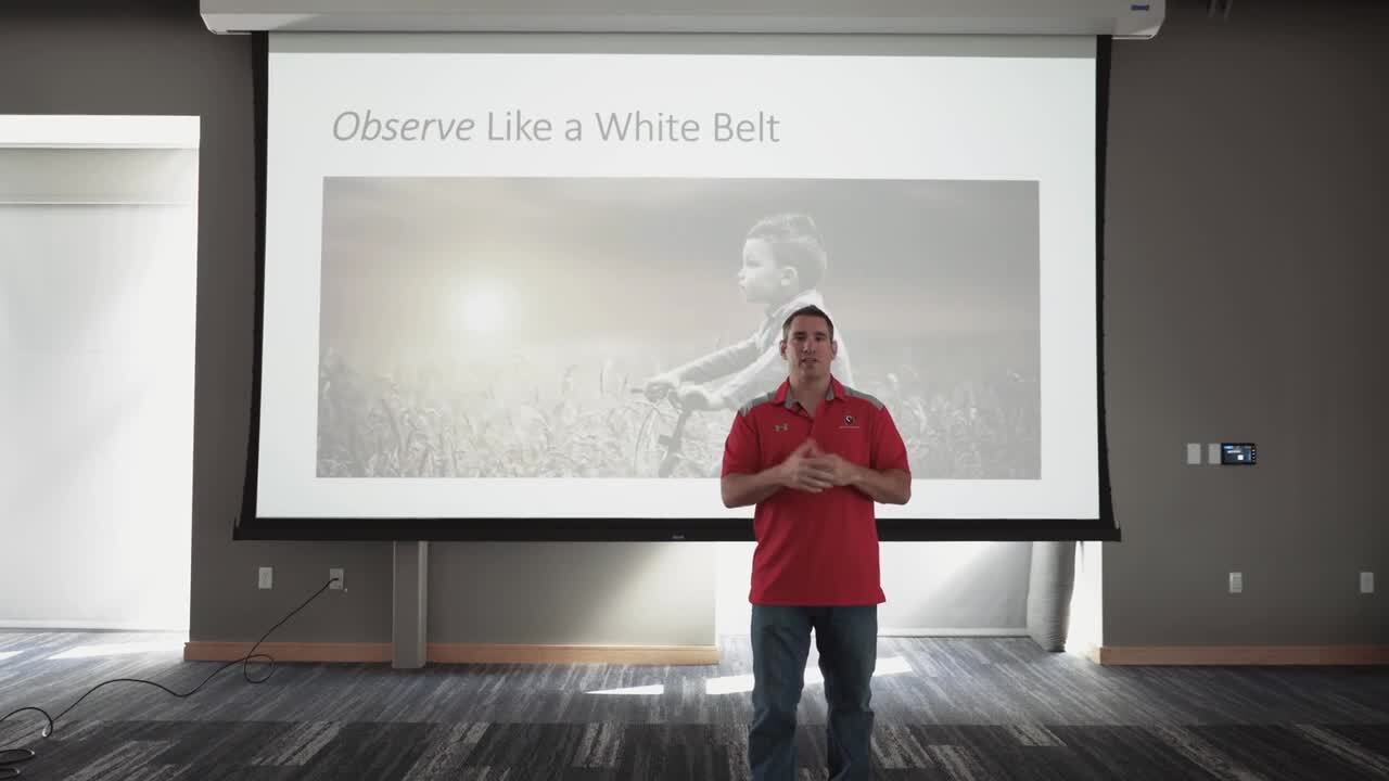 Dr. Galli - Wearing your White Belt 