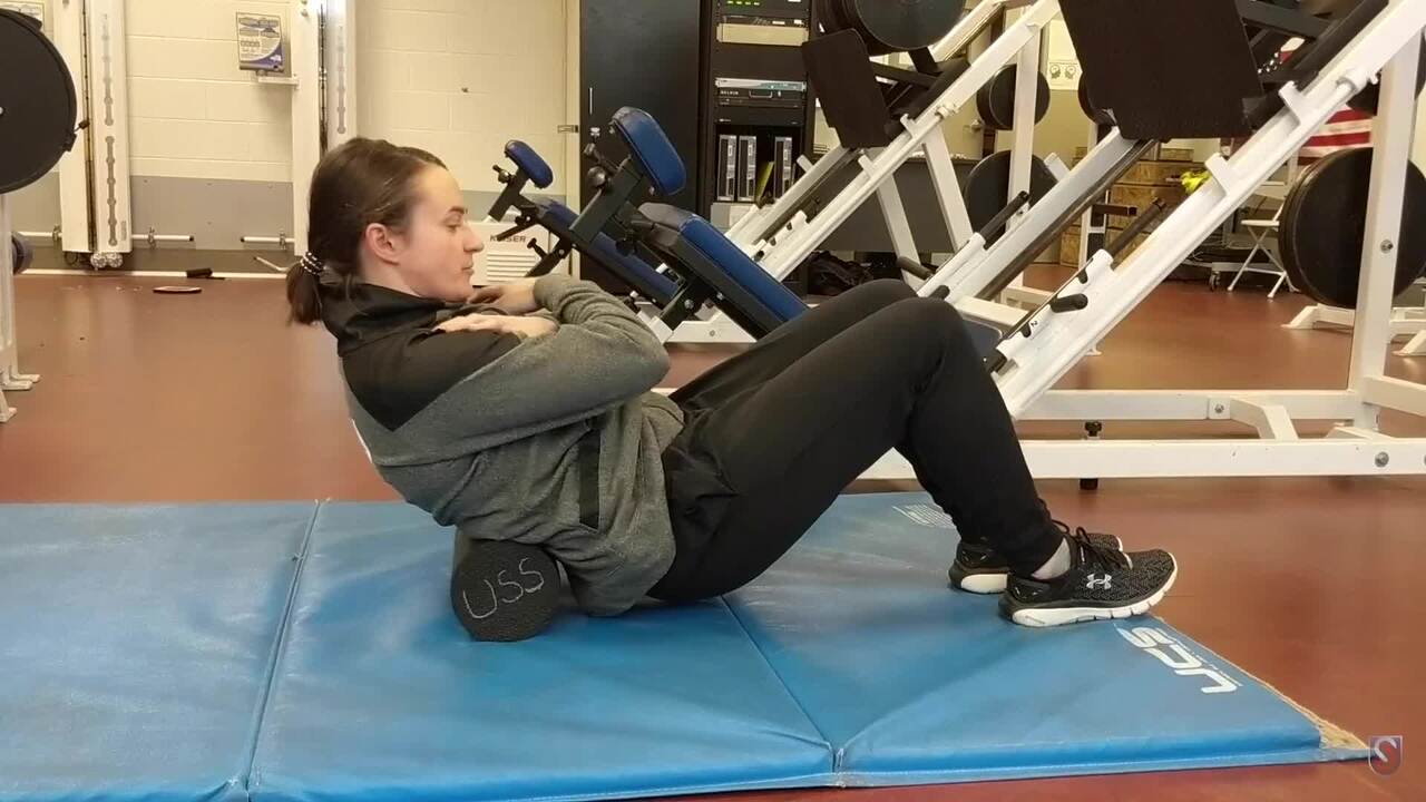 Foam Rolling- Lumber and Thoracic Spine, Option 2 .mp4