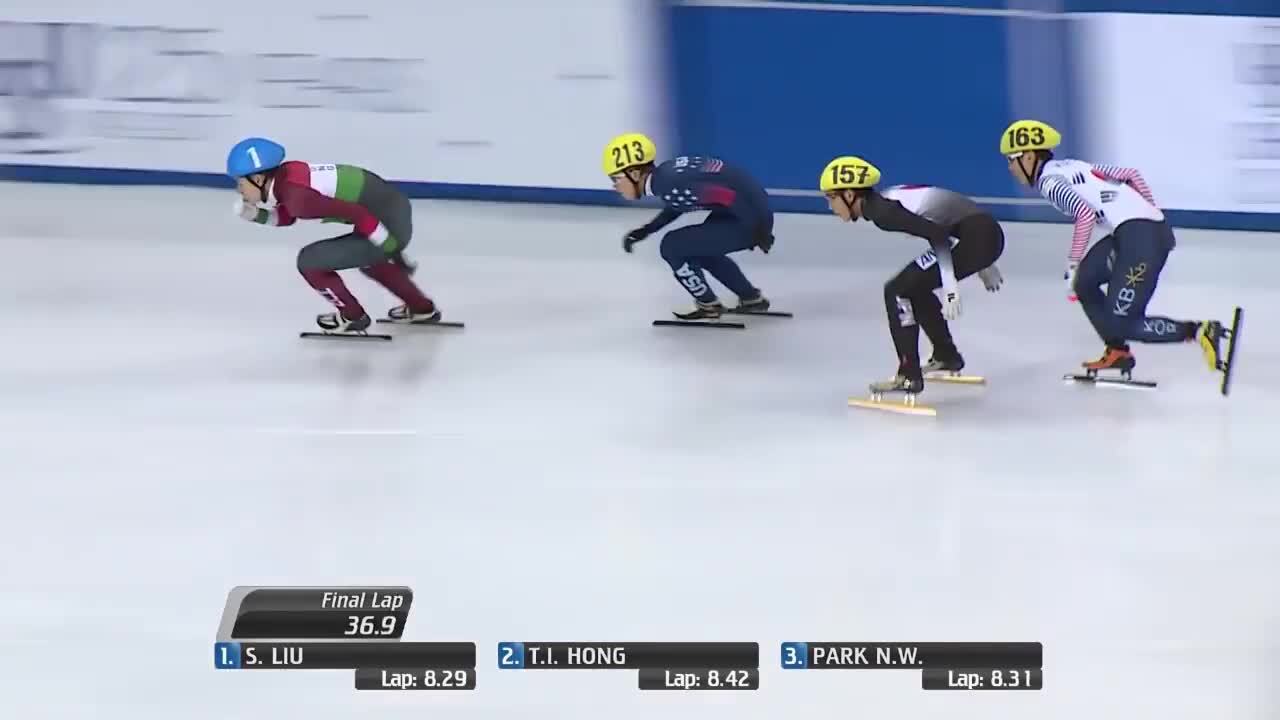 Thomas Hong 500m Silver 2016-17 World Junior Championships