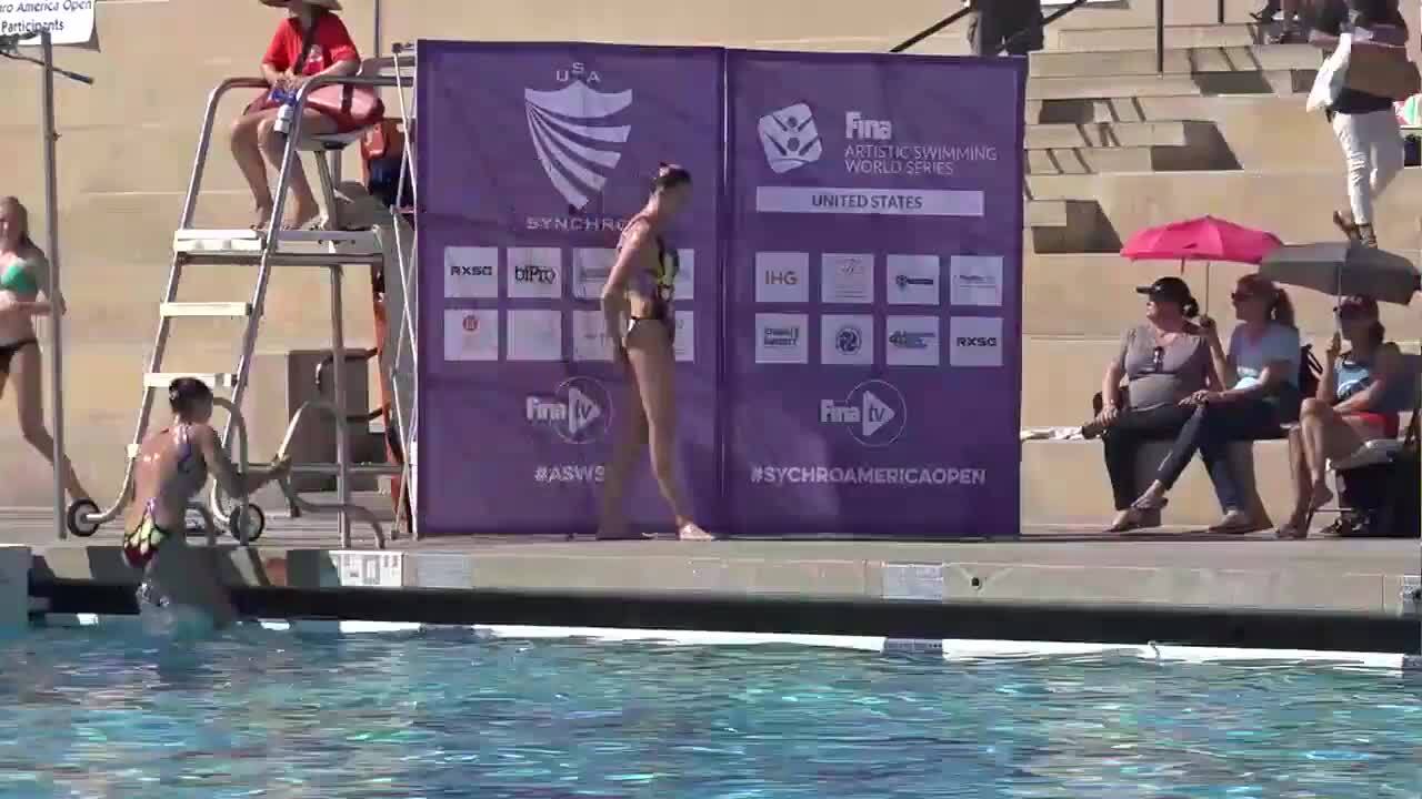 SYN AMER OPEN senior free duet