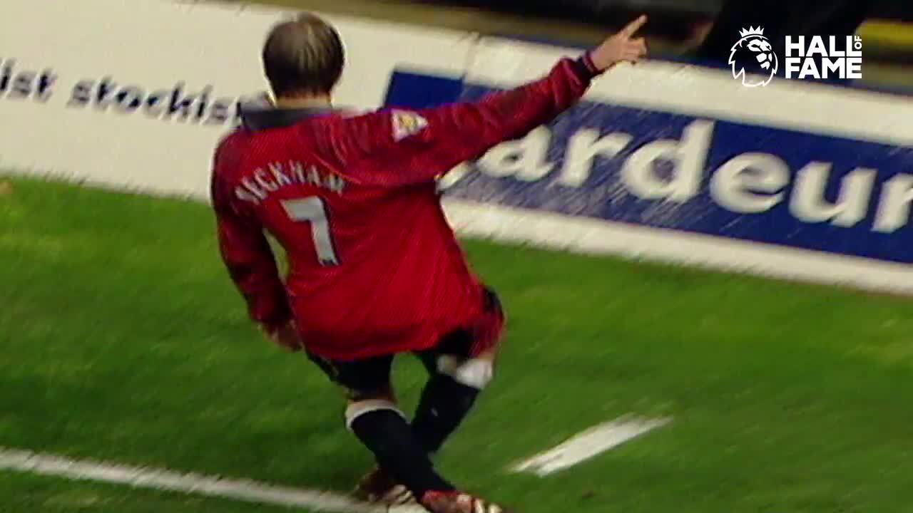 ベッカムがプレミアリーグ殿堂入り マンチェスター ユナイテッド公式サイト