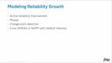Reliability Growth Overview