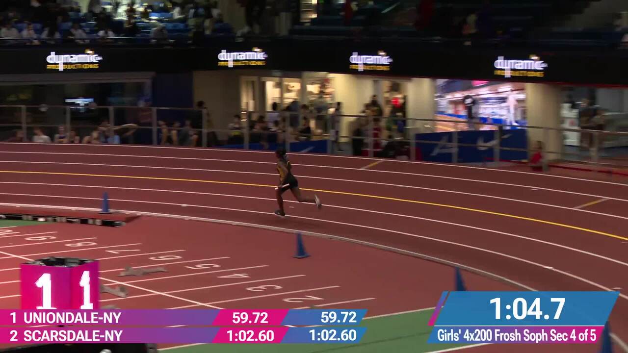 ArmoryTrack.org - Videos - Girls' 4x200 Frosh Soph Final Heat 4 ...