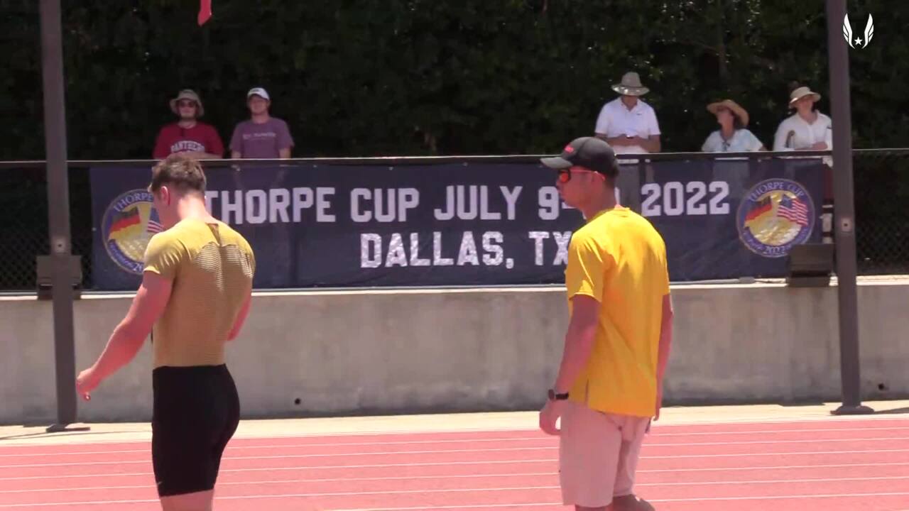 Thorpe Cup - USA vs Germany Combined Events - Videos - Men's Decathlon High  Jump 1.78m - Thorpe Cup - USA vs Germany Combined Events 2022