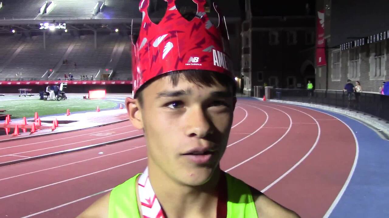 Videos Noe Kemper Champion Boys 2000m Steeplechase