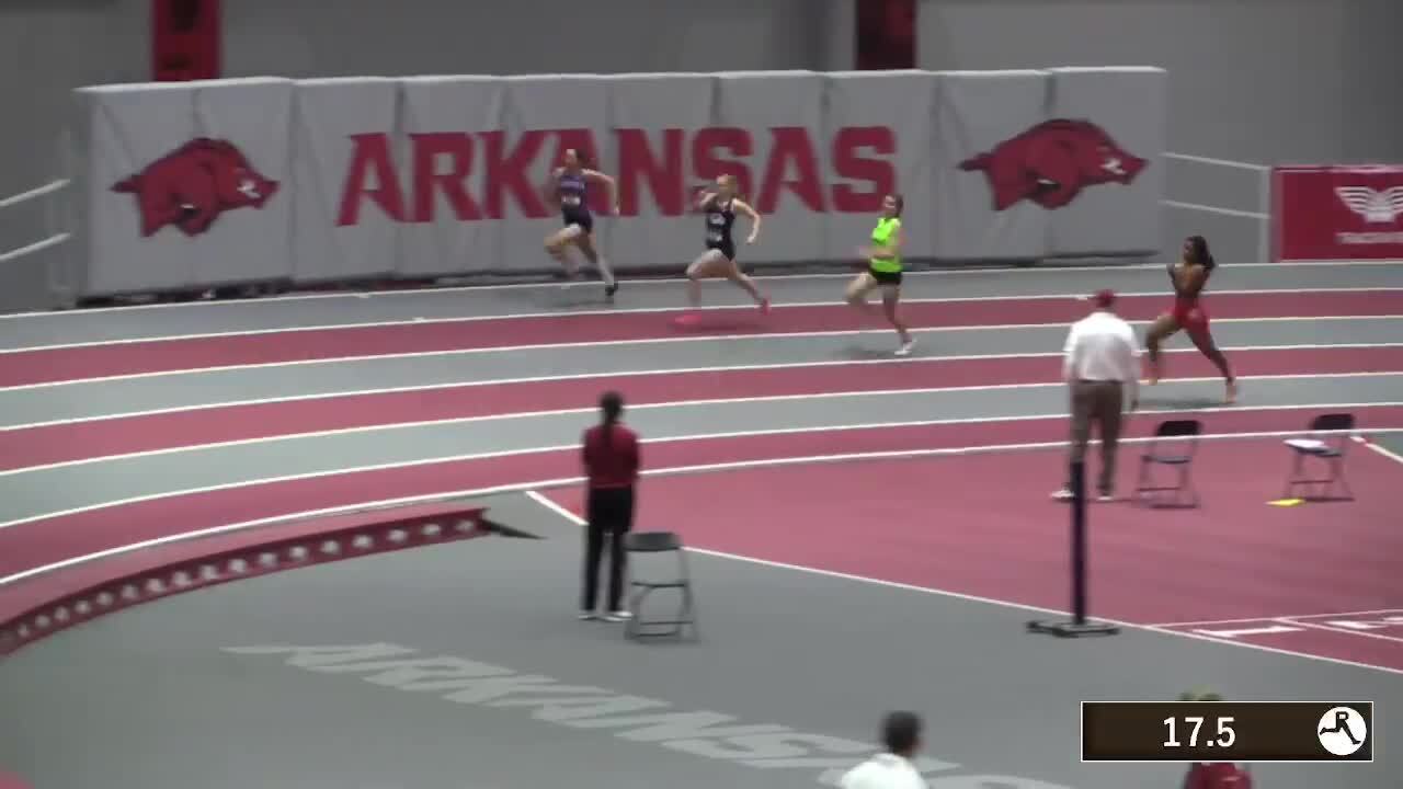 Arkansas High School Indoor Invitational Videos Girls 200m Prelims