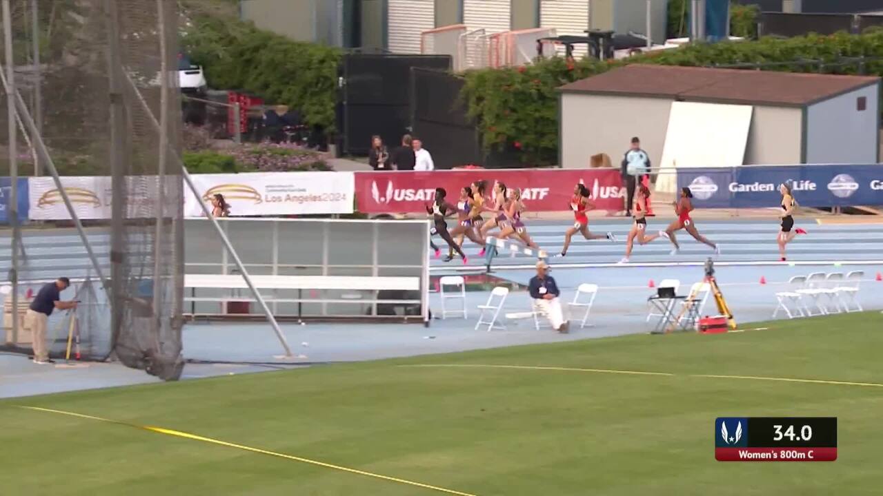 USATF.TV Videos Women's 800m Section C USATF LA Grand Prix 2024