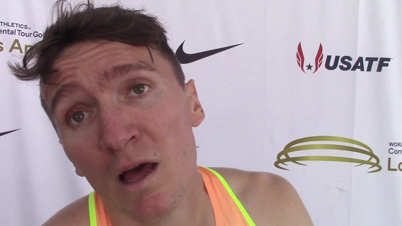 USATF Los Angeles Grand Prix Presented By Nike - Videos - Jake Wightman ...