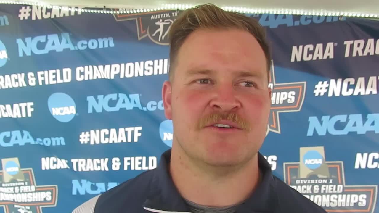 Videos Ikeji Champion Men's Hammer Throw NCAA