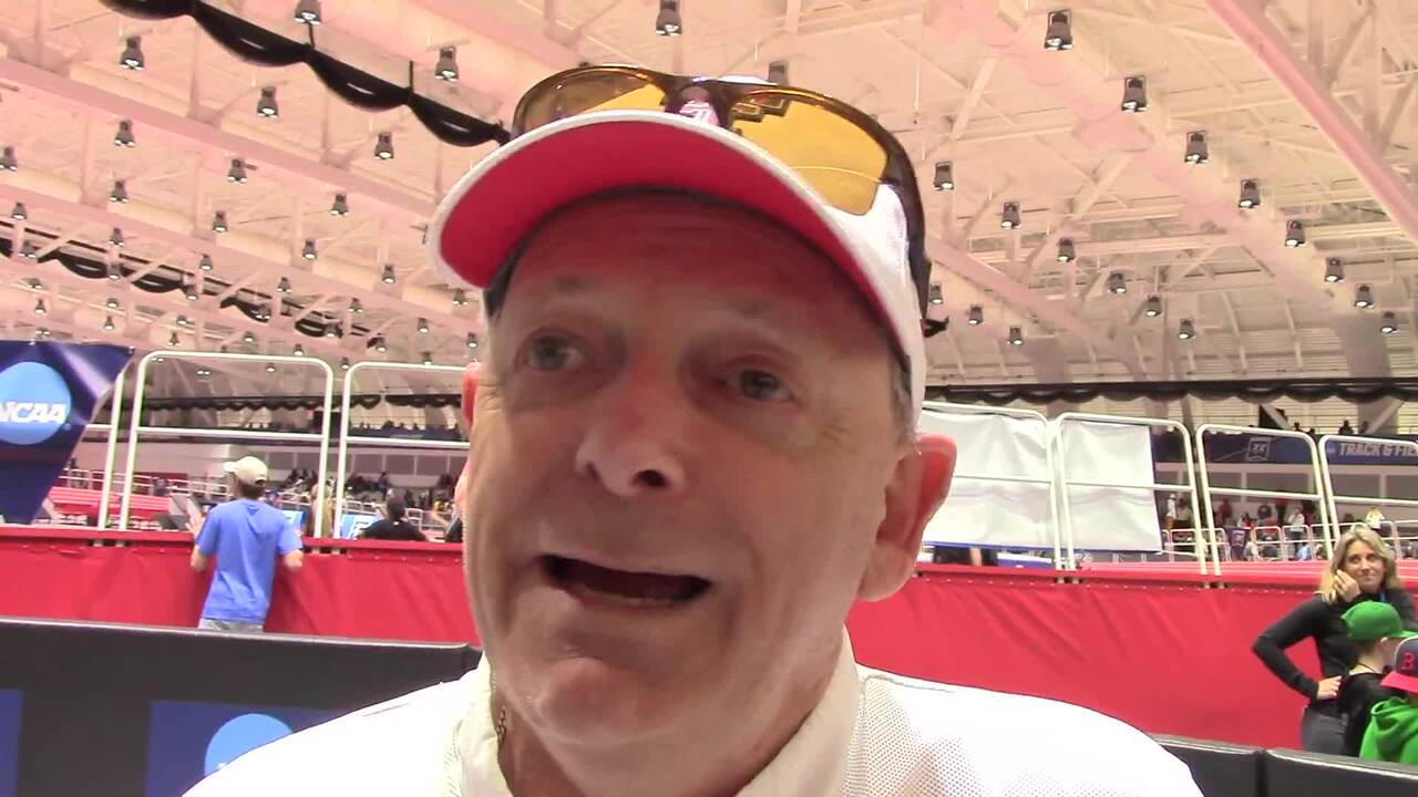 NCAA D1 Indoor Championships Videos Texas Tech Coach Wes Kittley on