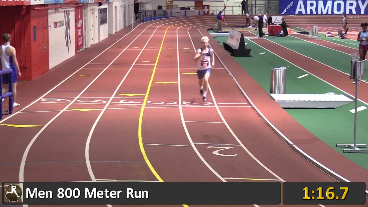 Videos Men's 800m Section 6 Armory Trials 4 2020