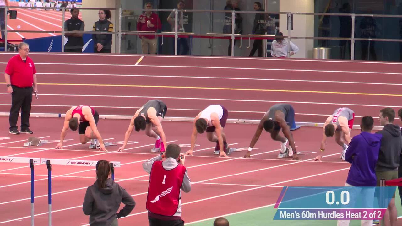 ArmoryTrack.org - Videos - Men's 60m Hurdles 1st Round Heat 2 - UAA ...