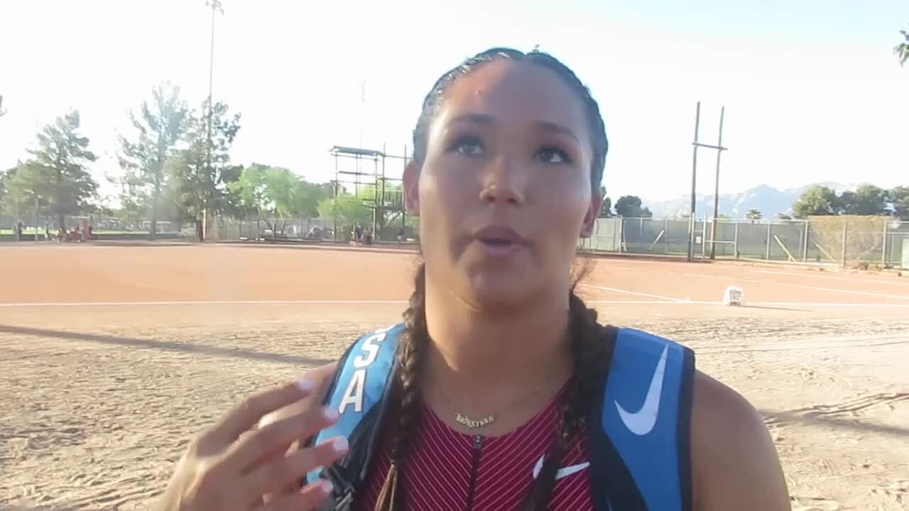 Videos Janee' Kassanavoid 1st Place Women's Hammer