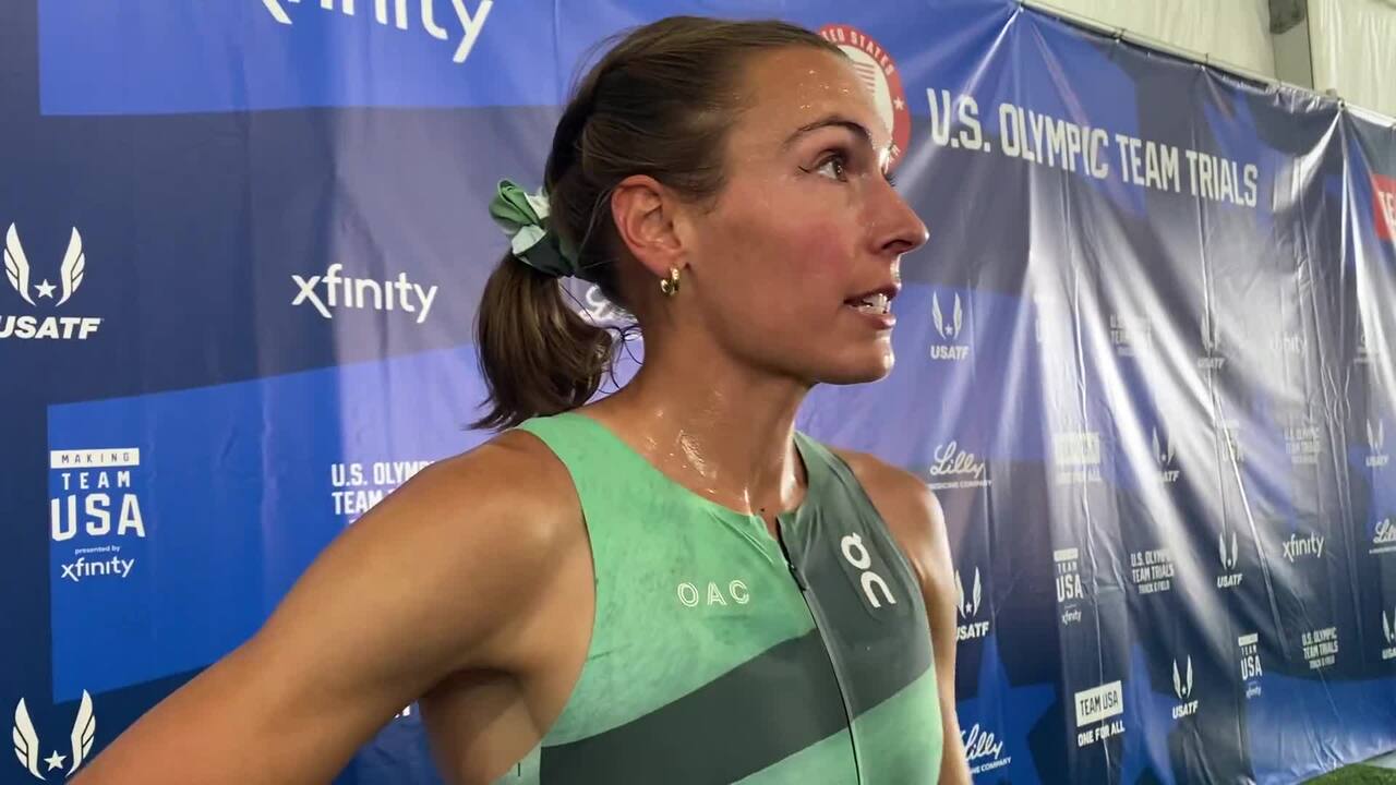 U.S. Olympic Team Trials Track & Field Videos Sage HurtaKlecker 2nd Place Women's 800m