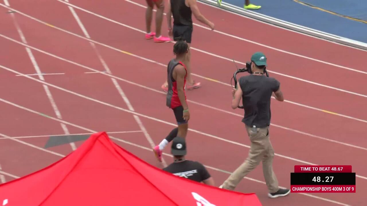 New Balance Nationals Outdoor Videos Boys 400m Championship Section