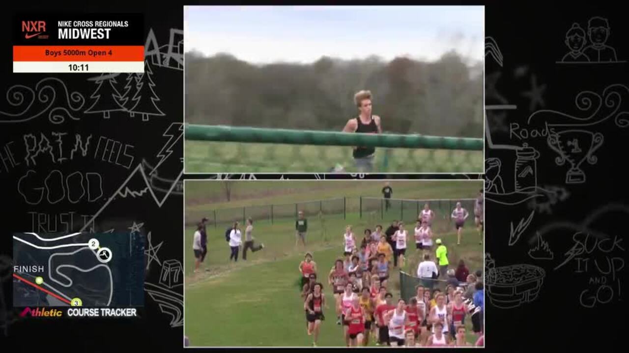 NXR Midwest Regional Videos Boys Open Invitational 5k 4 Nike