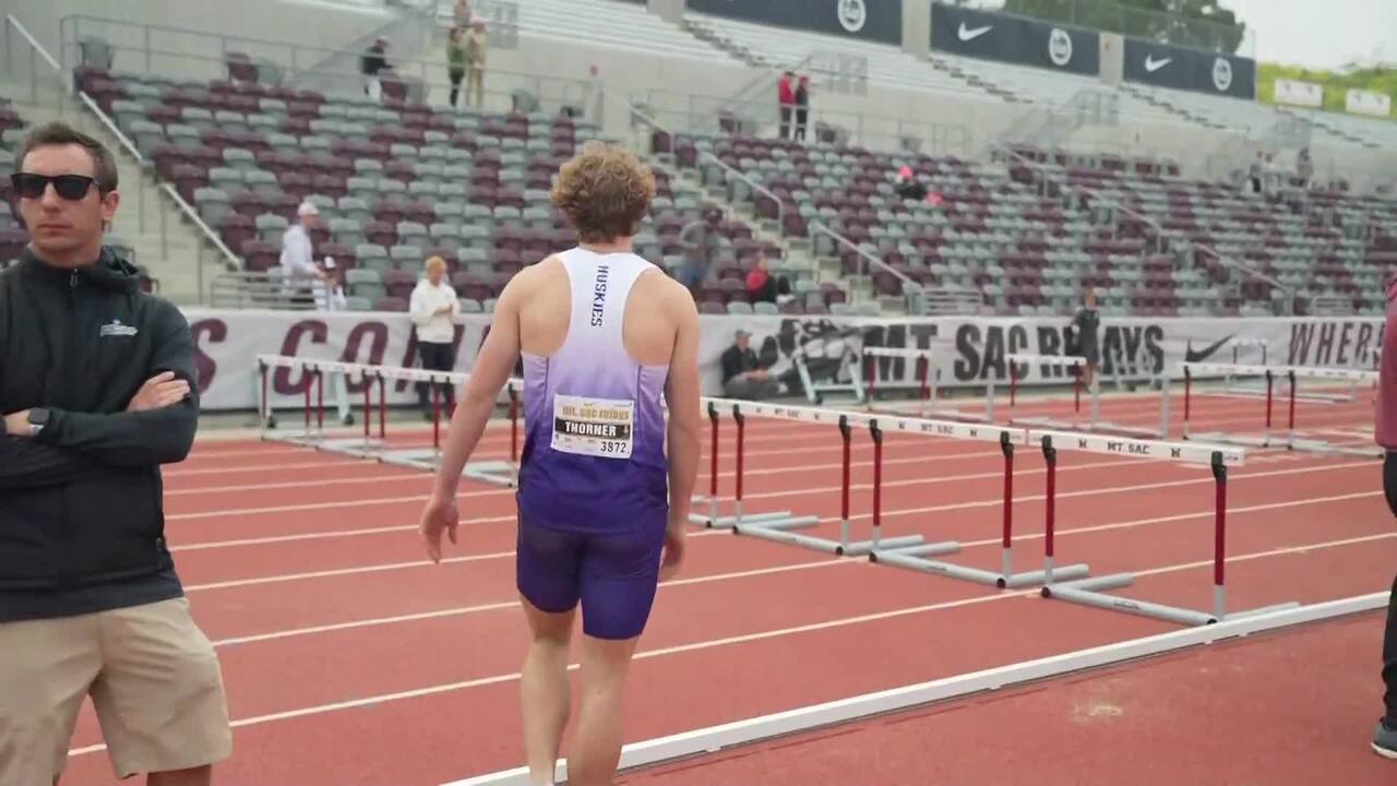 Mt. SAC Relays Videos Men's Decathlon Elite 100m Section 1 Mt