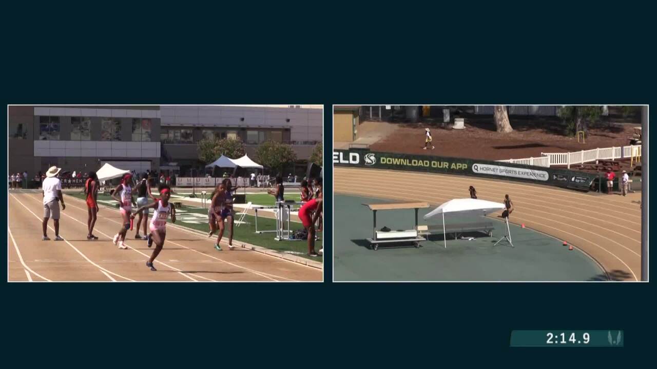 USATF.TV Videos Girls 1112 4x400m Prelims Heat 1 USATF National